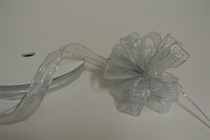 Susifix 50m/ 15mm, brillant lurex, silber Susifix 50m/ 15mm, brillant lurex, silber