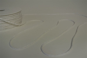 Band 100m/ 2mm, Kordel, weiss Band 100m/ 2mm, Kordel, weiss