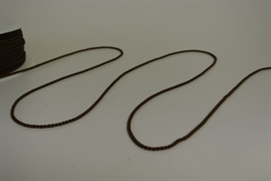 Band 100m/ 2mm, Kordel, braun Band 100m/ 2mm, Kordel, braun