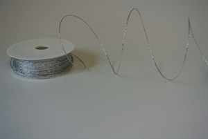 Tiny Cording 100m/ 1mm, lack, silber Tiny Cording 100m/ 1mm, lack, silber