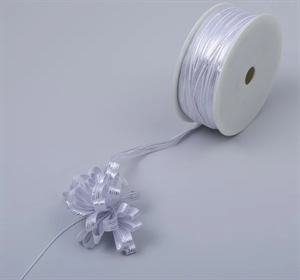 Susifix 50m/ 7mm, Band, weiss/silber Susifix 50m/ 7mm, Band, weiss/silber