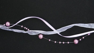 Band 5m/ 20mm, Pearls Mab, lila Band 5m/ 20mm, Pearls Mab, lila