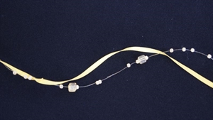 Girlande 5m/ 10mm, Square Mab, gelb Girlande 5m/ 10mm, Square Mab, gelb