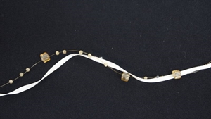 Band 5m/ 10mm, Square Mab, natur Band 5m/ 10mm, Square Mab, natur