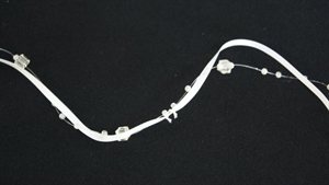 Band 5m/ 10mm, Square Mab, weiss Band 5m/ 10mm, Square Mab, weiss