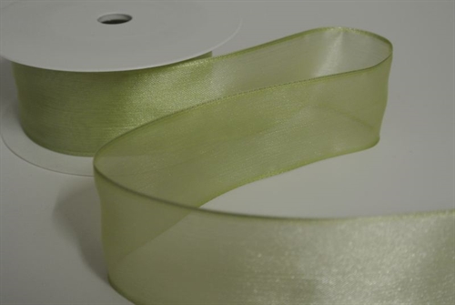 Band 25m/ 25mm, Sheer, lindengrün Band 25m/ 25mm, Sheer, lindengrün