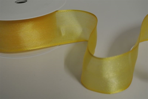 Band 25m/ 40mm, Sheer, dgelb Band 25m/ 40mm, Sheer, dgelb