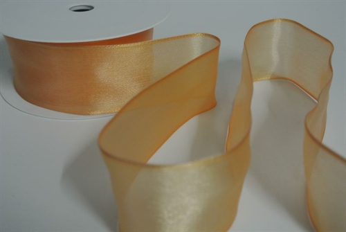 Band 25m/ 40mm, Sheer, mandarin Band 25m/ 40mm, Sheer, mandarin