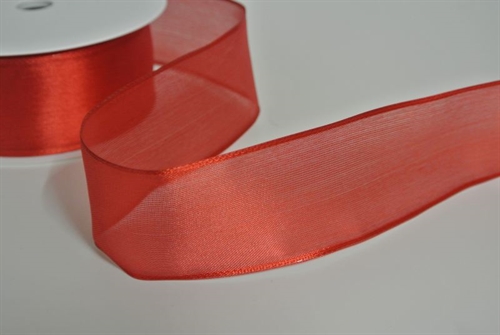 Band 25m/ 40mm, Sheer, rot