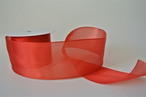 Band 25m/ 70mm, Sheer, rot Band 25m/ 70mm, Sheer, rot
