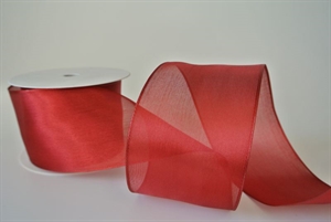 Band 25m/ 70mm, Sheer, bordeaux Band 25m/ 70mm, Sheer, bordeaux
