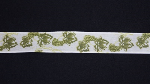 Band 20m/ 25mm, Traube, grün/violett Band 20m/ 25mm, Traube, grün/violett