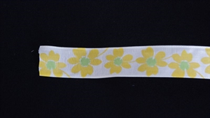 Band 25m/ 25mm, Popart, gelb Band 25m/ 25mm, Popart, gelb