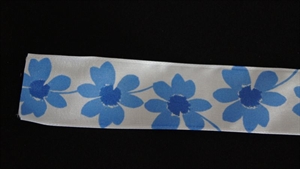 Band 25m/ 40mm, Popart, blau Band 25m/ 40mm, Popart, blau