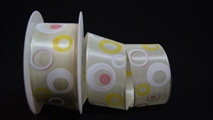 Band 20m/ 40mm, Circle, gelb Band 20m/ 40mm, Circle, gelb