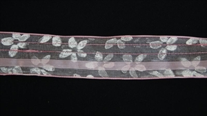 Band 20m/ 40mm, Spring Flower, rosa Band 20m/ 40mm, Spring Flower, rosa