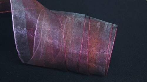 Band 20m/ 70mm, Regenbogen, auberginge Band 20m/ 70mm, Regenbogen, auberginge