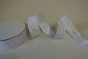 Band 25m/ 25mm, uni, weiss Band 25m/ 25mm, uni, weiss