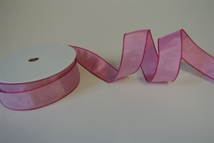 Band 25m/ 25mm, uni, pink Band 25m/ 25mm, uni, pink