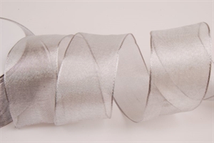 Band 20m/ 40mm, Lurex-Draht, silber Band 20m/ 40mm, Lurex-Draht, silber