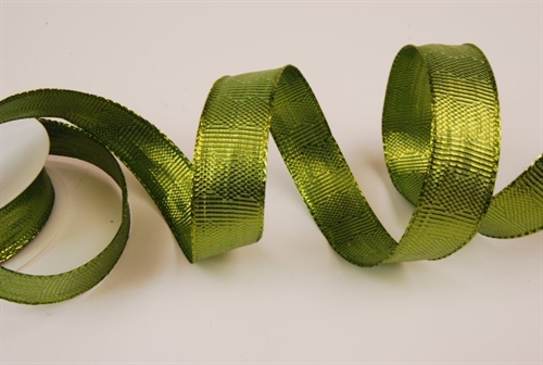 Band 20m/ 25mm, Lurexmotiv, grün Band 20m/ 25mm, Lurexmotiv, grün