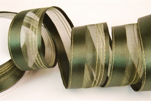 Band 20m/ 35mm, Dekostreifen, grün Band 20m/ 35mm, Dekostreifen, grün