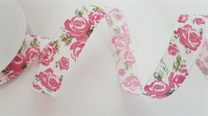 Band 25m/ 25mm, Rosen, rosa Band 25m/ 25mm, Rosen, rosa