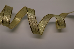 Band 25m/ 08mm, Lurex mit Drahtkante, gold Band 25m/ 08mm, Lurex mit Drahtkante, gold