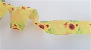 Band 25m/ 25mm, Sonnenblume, gelb Band 25m/ 25mm, Sonnenblume, gelb