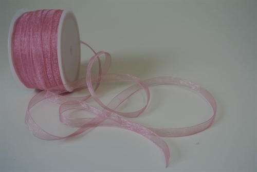Band 50m/08mm, Organza, altrosa Band 50m/08mm, Organza, altrosa