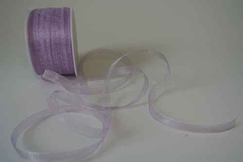 Band 50m/08mm, Organza, lila Band 50m/08mm, Organza, lila