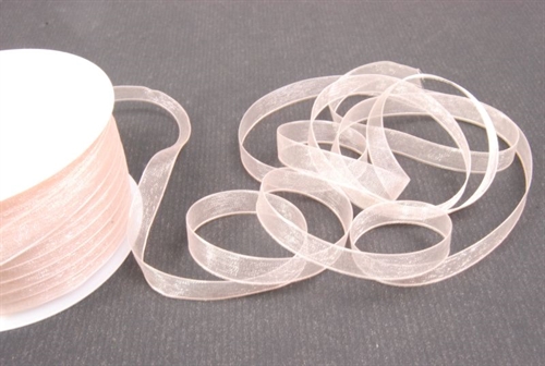Band 50m/08mm, Organza, beige Band 50m/08mm, Organza, beige