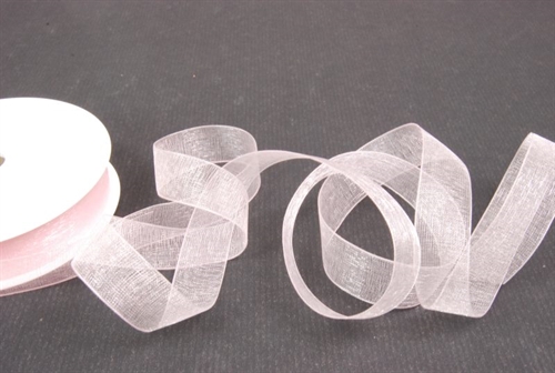 Band 25m/15mm, Organza, rosa Band 25m/15mm, Organza, rosa