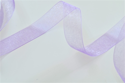 Band 25m/15mm, Organza, lila Band 25m/15mm, Organza, lila