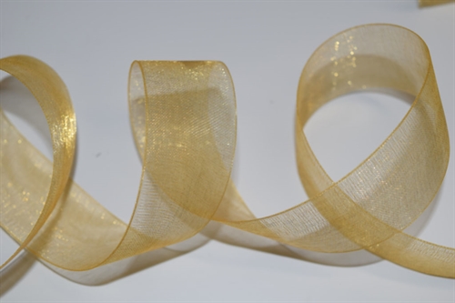 Band 25m/ 25mm, Organza, natur Band 25m/ 25mm, Organza, natur