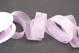 Band 25m/ 25mm, Organza, lila Band 25m/ 25mm, Organza, lila