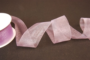 Band 25m/38mm, Organza, lila Band 25m/38mm, Organza, lila