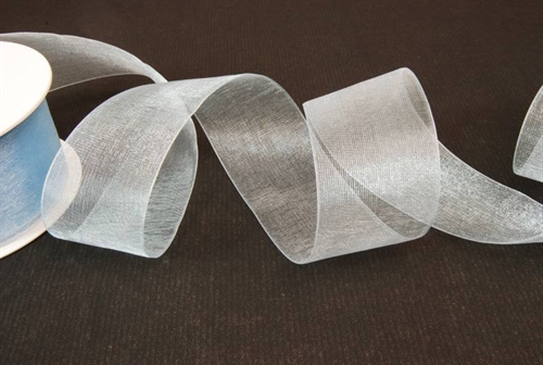 Band 25m/38mm, Organza, hblau Band 25m/38mm, Organza, hblau