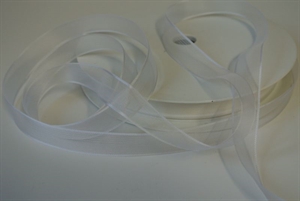 Band 100m/ 13mm, Voile, weiss