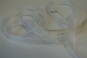 Band 100m/ 13mm, Voile, weiss Band 100m/ 13mm, Voile, weiss