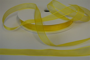 Band 100m/ 13mm, Voile, gelb Band 100m/ 13mm, Voile, gelb