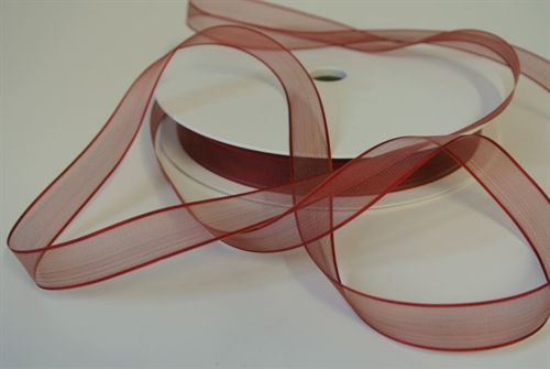 Band 100m/ 13mm, Voile, bordeaux Band 100m/ 13mm, Voile, bordeaux