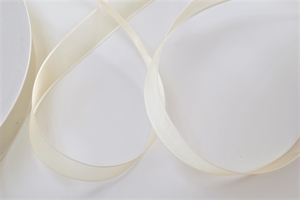 Band 100m/ 13mm, Voile, ecru Band 100m/ 13mm, Voile, ecru