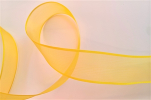 Band 50m/ 25mm, Voile, dgelb Band 50m/ 25mm, Voile, dgelb