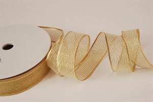 Band 50m/ 25mm, Brillant, gold Band 50m/ 25mm, Brillant, gold