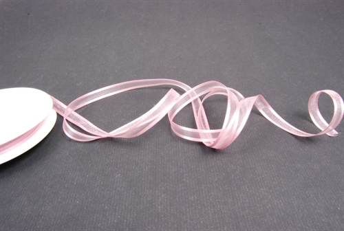 Band 25m/ 10mm, Organza D-Face satin, altrosa Band 25m/ 10mm, Organza D-Face satin, altrosa