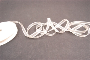 Band 25m/ 10mm, Organza D-Face satin, ecru Band 25m/ 10mm, Organza D-Face satin, ecru