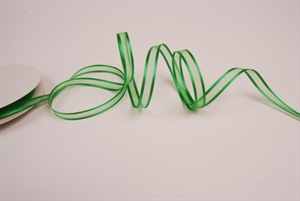 Band 25m/ 10mm, Organza D-Face satin, lindengrün Band 25m/ 10mm, Organza D-Face satin, lindengrün