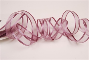 Band 25m/ 15mm, Organza D-Face satin, altlila Band 25m/ 15mm, Organza D-Face satin, altlila