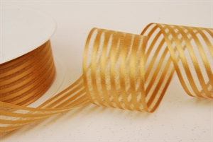 Band 25m/ 40mm, Streifenband, natur Band 25m/ 40mm, Streifenband, natur